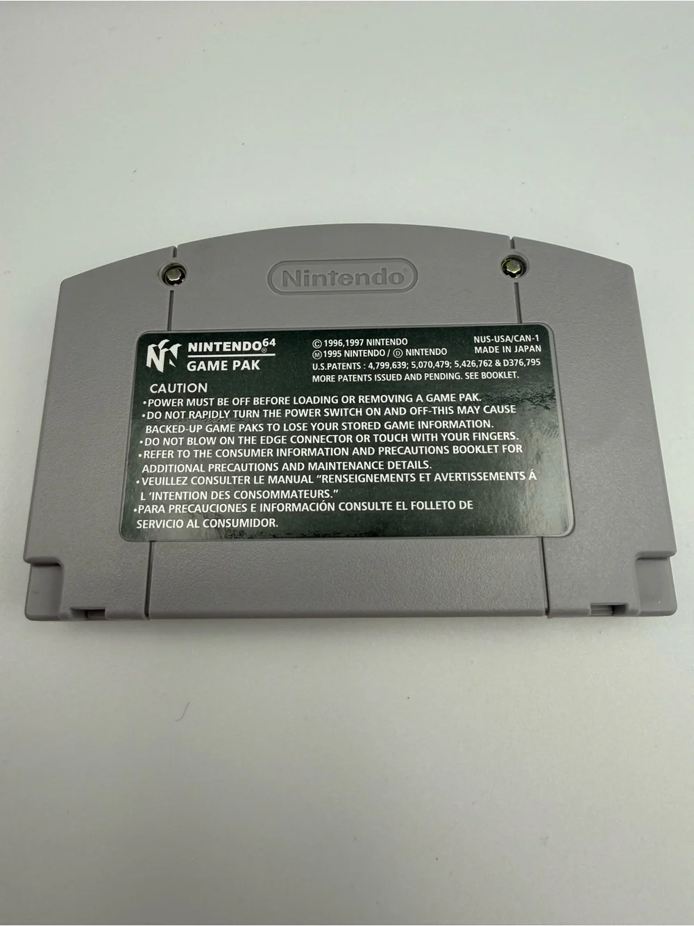 Nintendo Mario Party 3 Cartridge